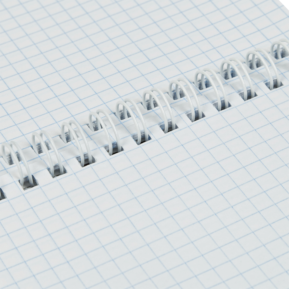 Блокнот "Для конференций", А5, 145х205 мм, 60 листов, в клетку, спираль сверху, черный - 4