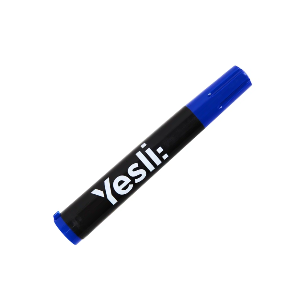 Маркер перманентный "Yesli", 2-4 мм