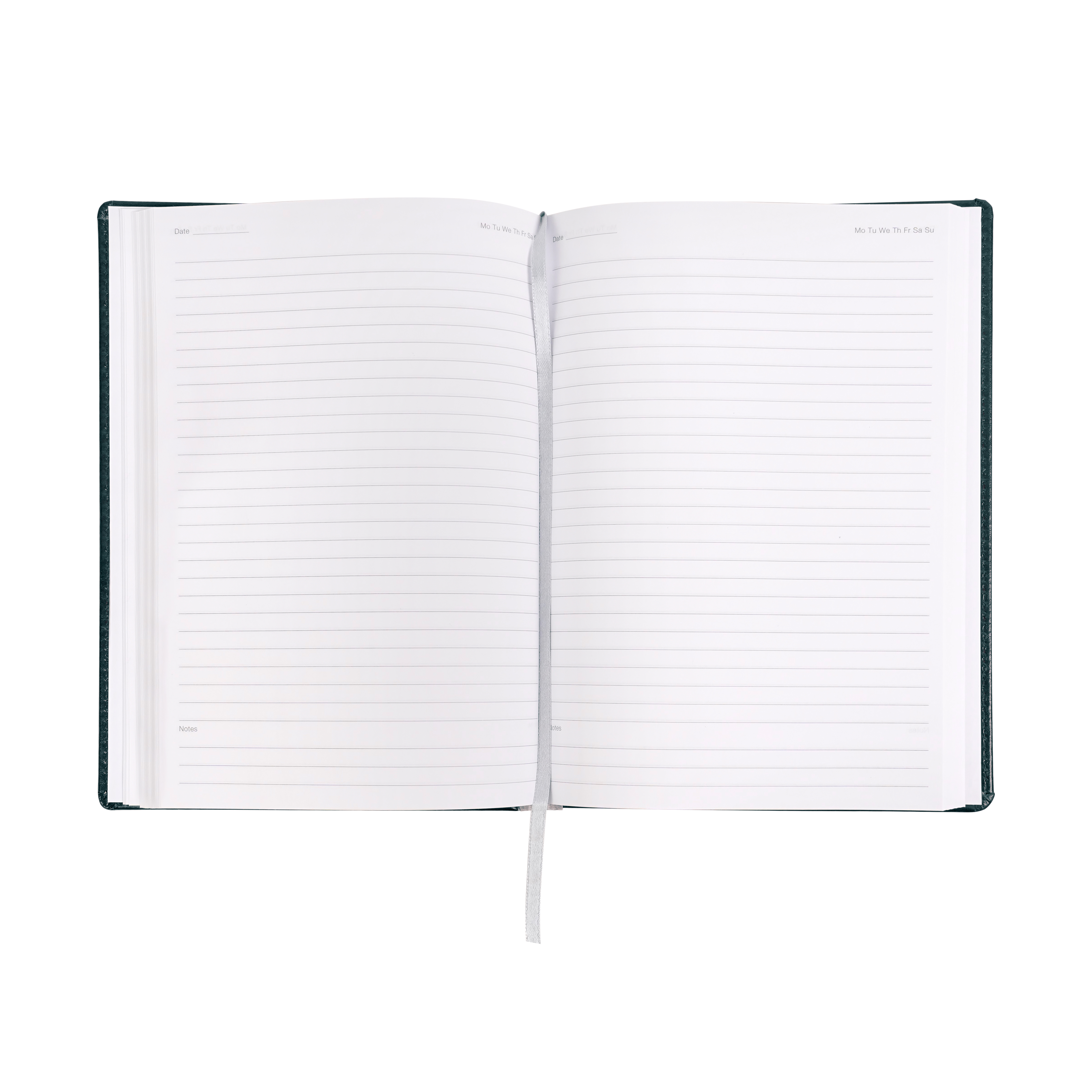 Ежедневник недатированный "Pelle Siena", А5, 272 страницы, зеленый - 7