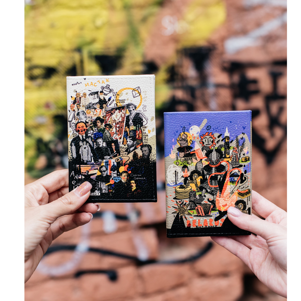 Обложка для паспорта "Традыцыi", разноцветный - 7