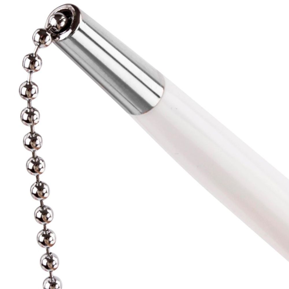 Ручка шариковая на подставке "Стэнд-Пен", 0.5 мм, белый, стерж. синий - 6