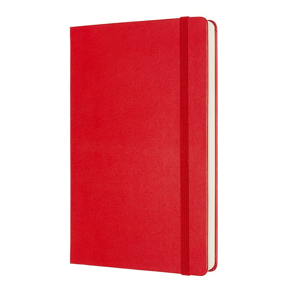 Блокнот "Classic Expended Large", А5, 200 листов, нелинованный, красный