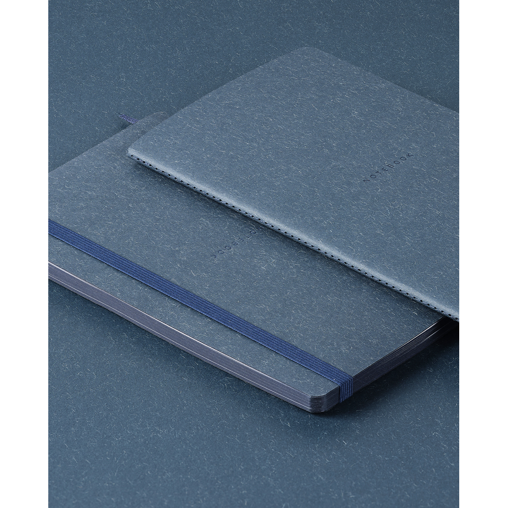 Блокнот "Wool & cotton", А5, 96 листов, линейка, синий - 6