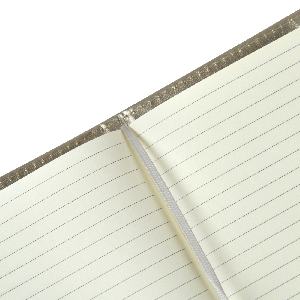 Блокнот "3223-10", А5, 80 листов, линейка, бежевый - 5