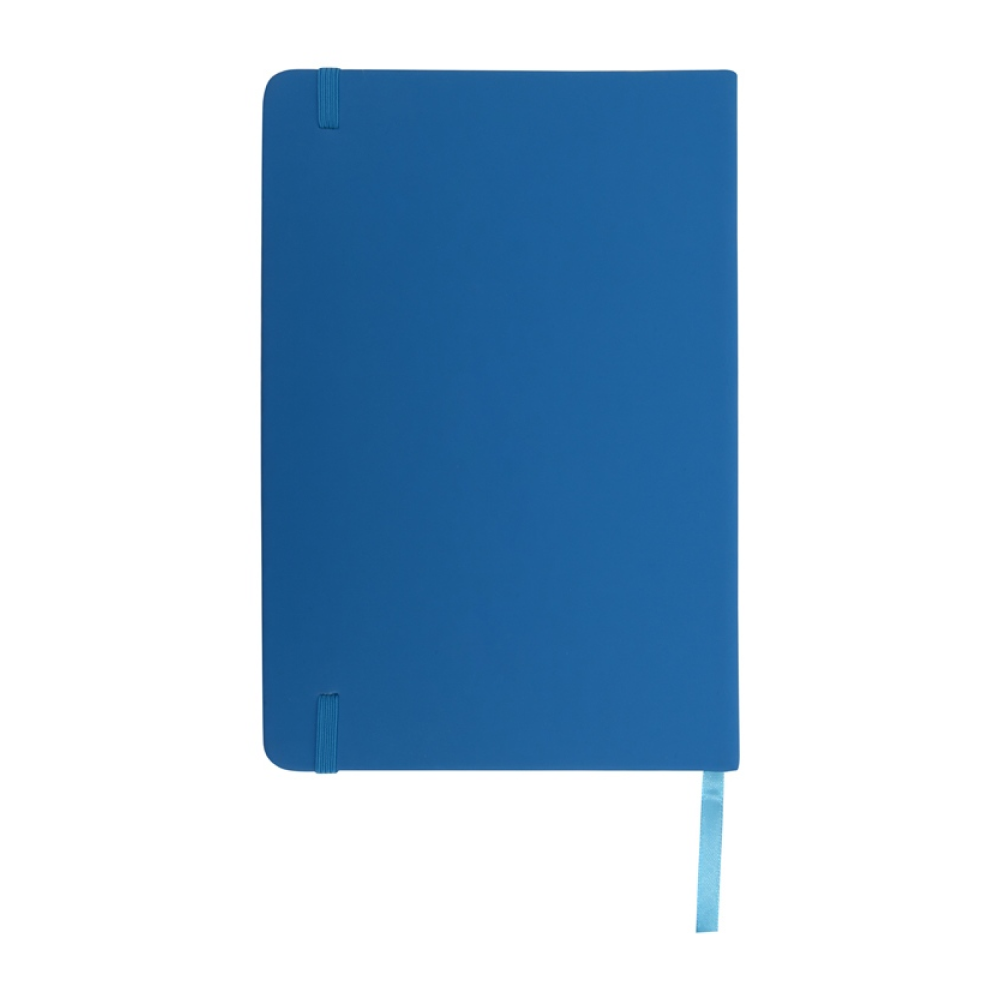 Блокнот "Spectrum", А5, 96 листов, на резинке, светло-синий - 2