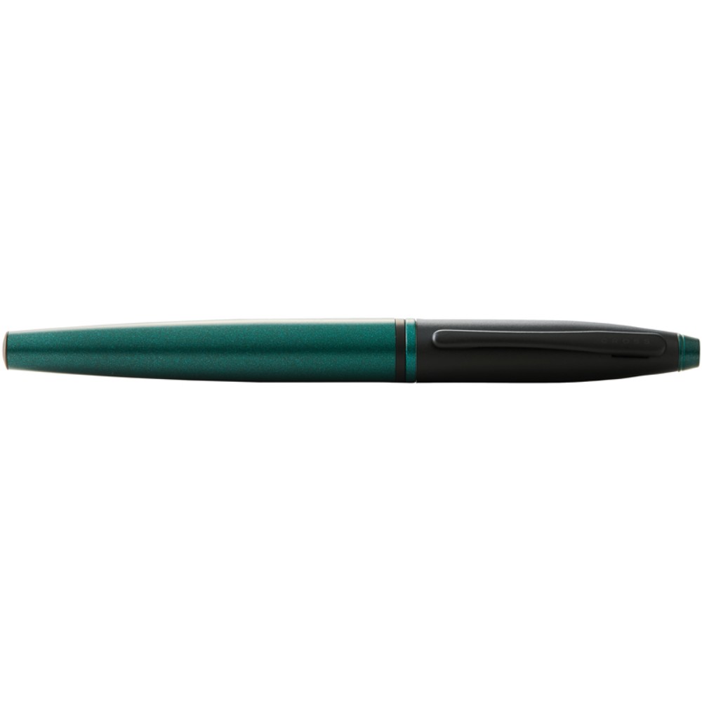Ручка роллер Cross "Calais Matte Green and Black Lacquer", 0.7 мм, зеленый, черный, стерж. черный - 3
