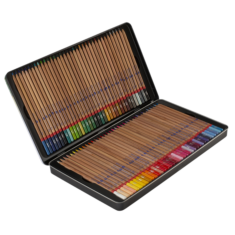 Цветные карандаши "Мастер-Класс", в жестяном пенале, 72 цвета - 2