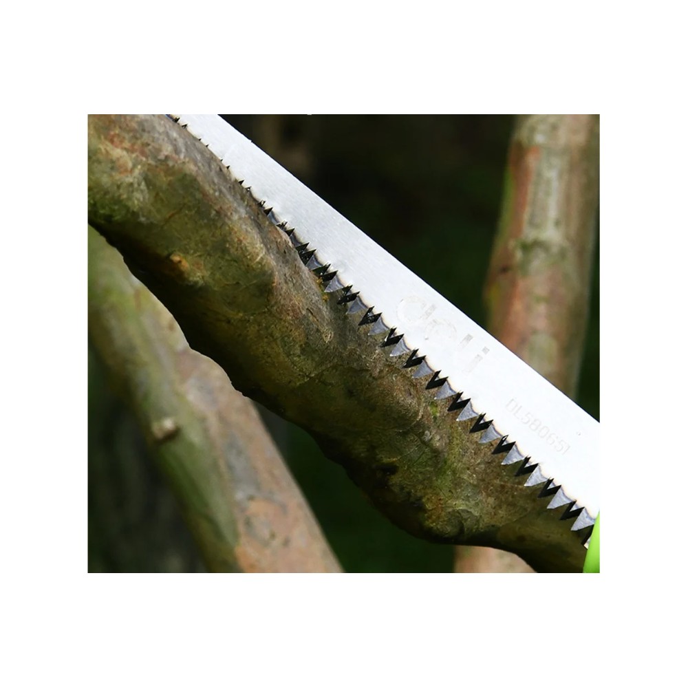 Пила-нож садовая Deli GS EDL580651, 170 мм, 8TPI, черный, зеленый - 10