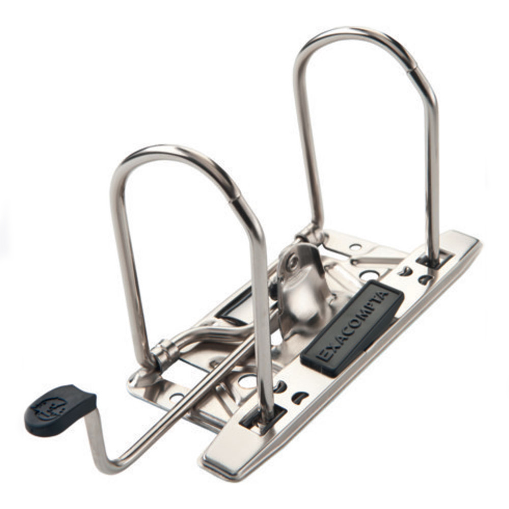 Папка-регистратор "Exacompta", A4, 70 мм, ПВХ, серый - 4