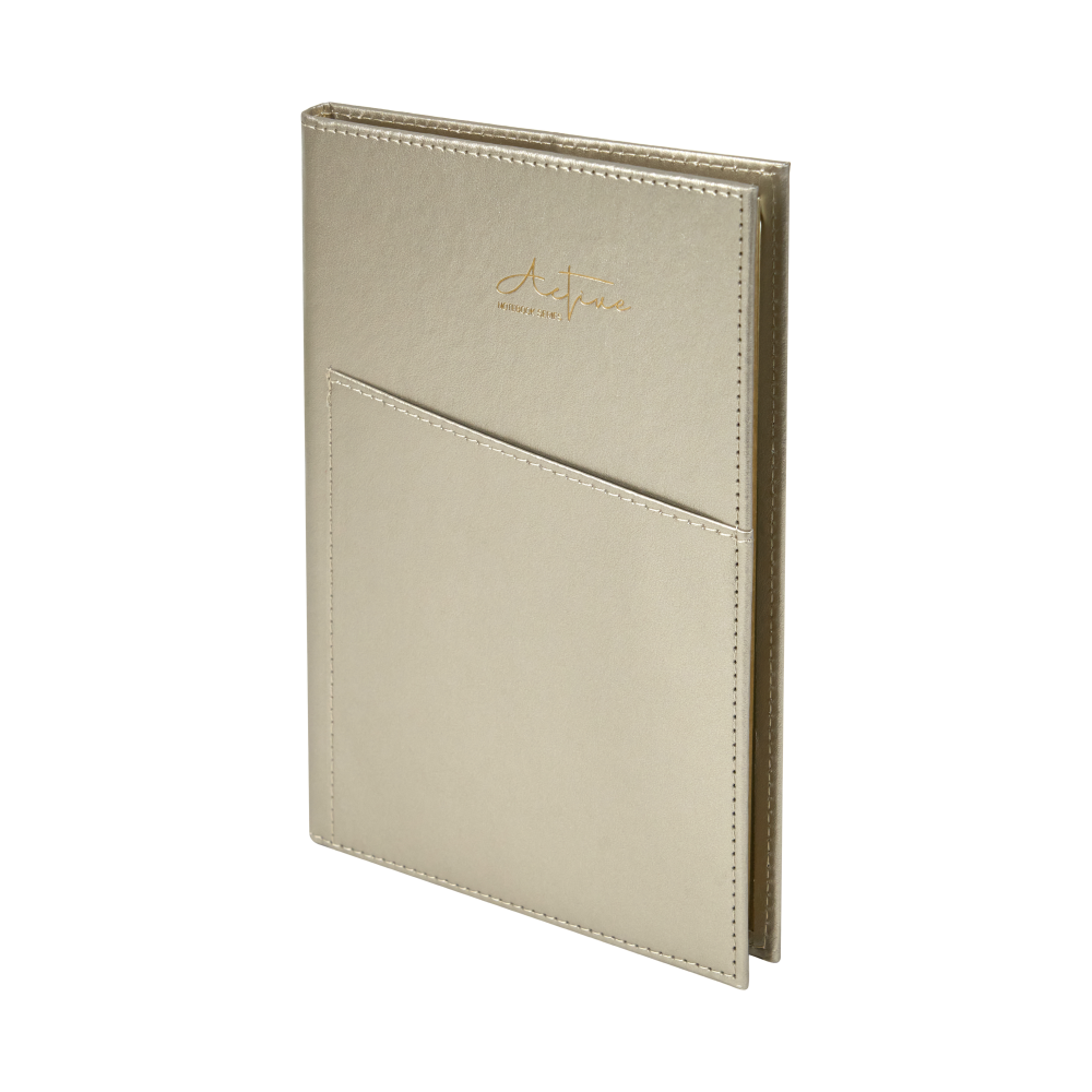 Блокнот "3223-10", А5, 80 листов, линейка, бежевый - 2