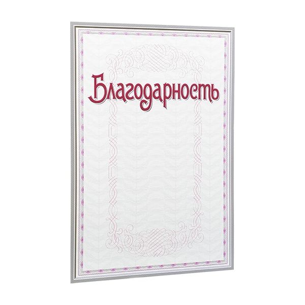 Благодарность С49, А4, 250 г/м2