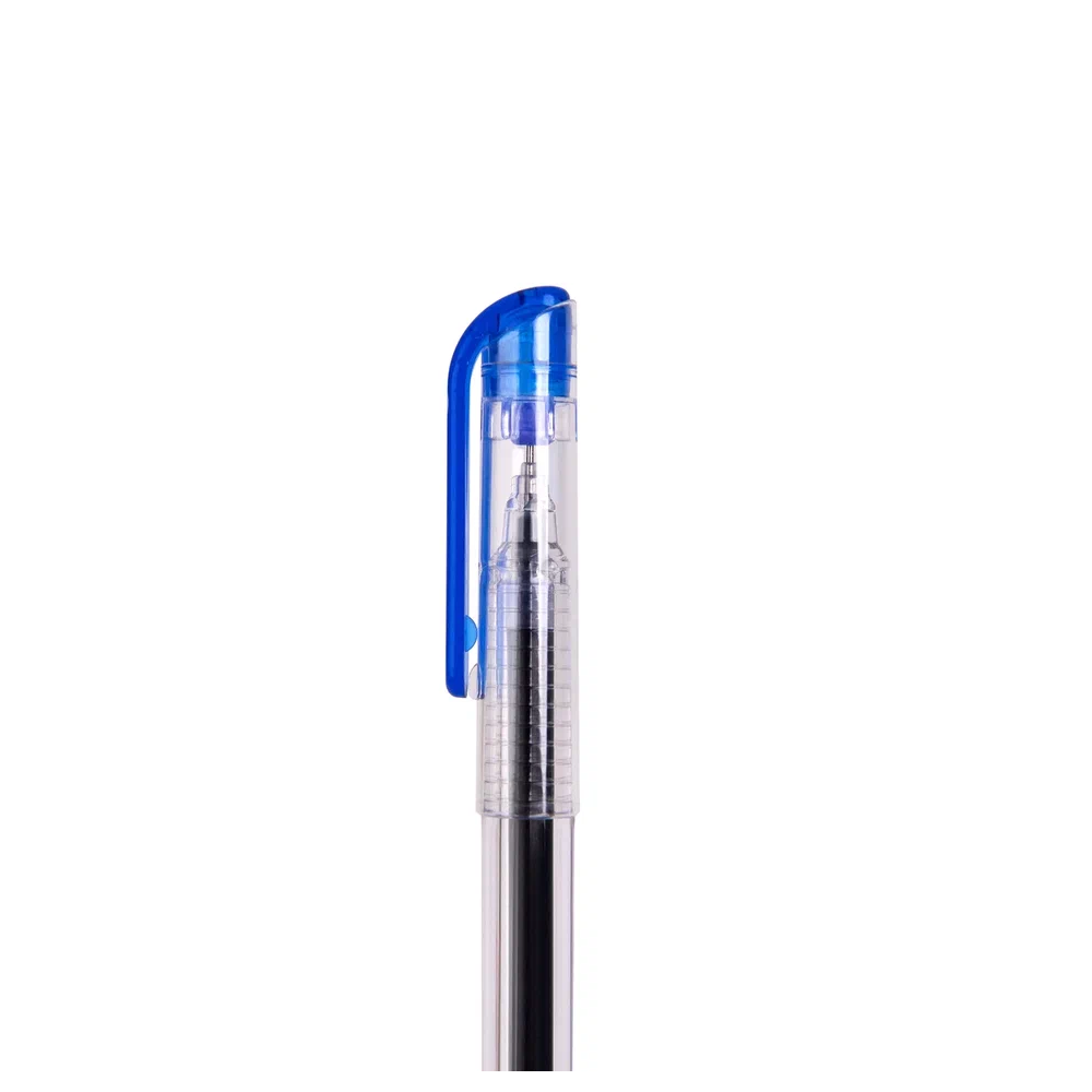 Ручка гелевая "My-Gel Standard", 0.5 мм, прозрачный, стерж. синий - 3