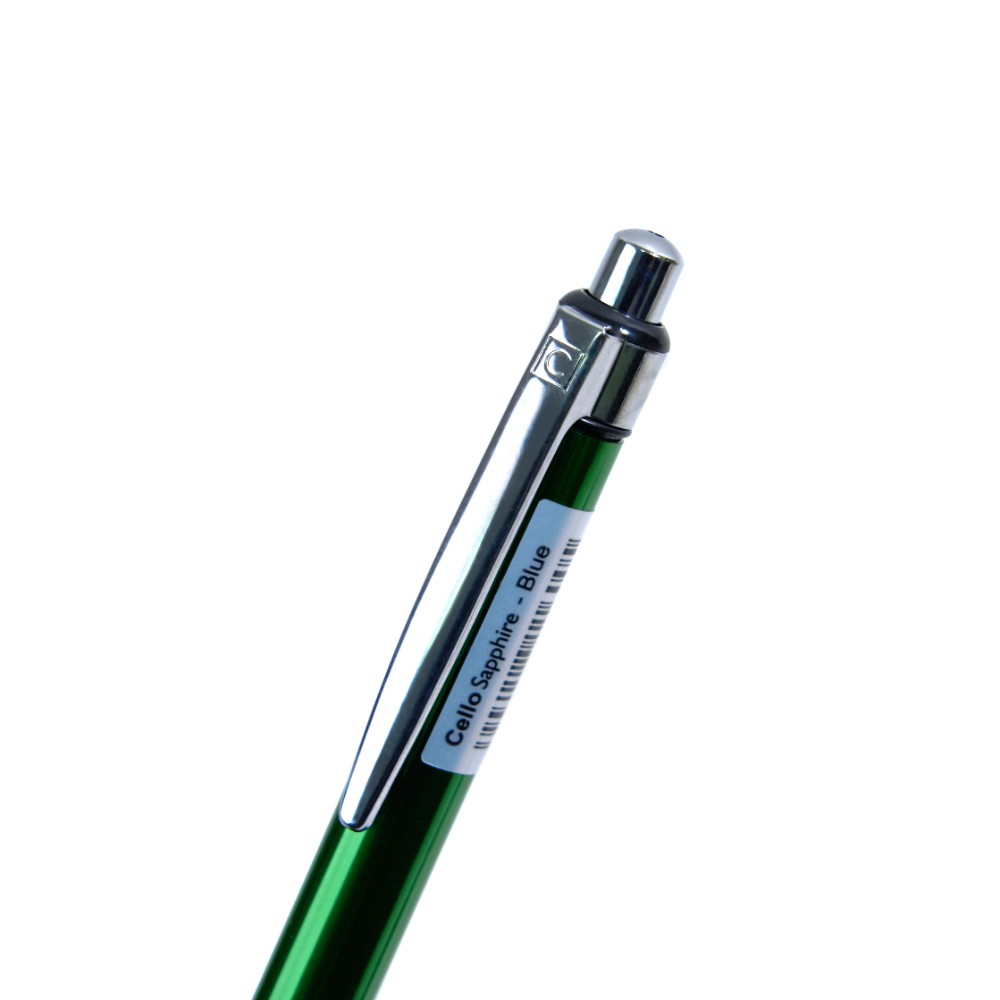 Ручка шариковая автоматическая "Sapphire", 0.6 мм, ассорти, стерж.синий - 18