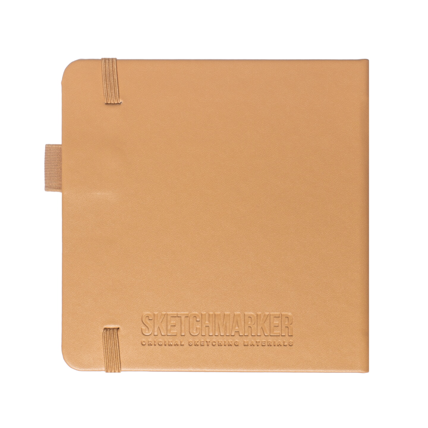 Скетчбук "Sketchmarker", 12x12 см, 140 г/м2, 80 листов, капучино - 2