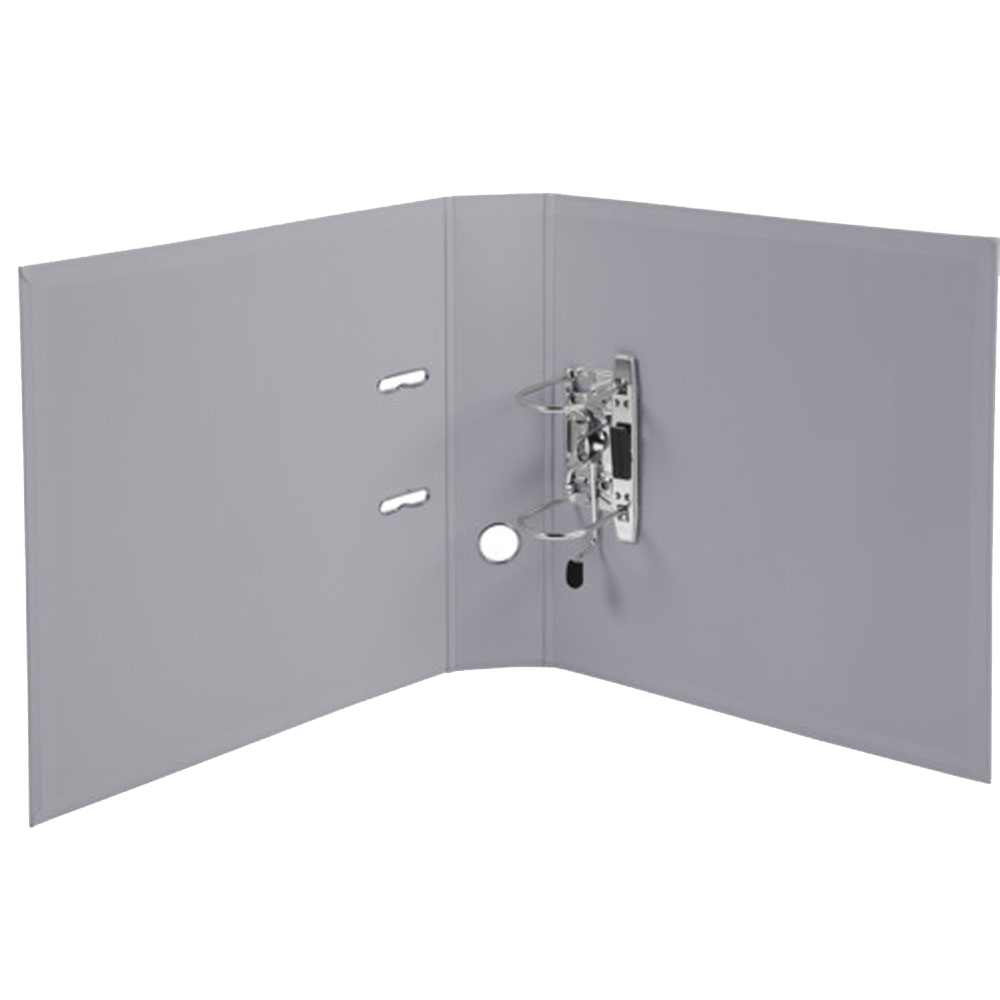 Папка-регистратор "Exacompta", A4, 70 мм, ПВХ, серый - 3