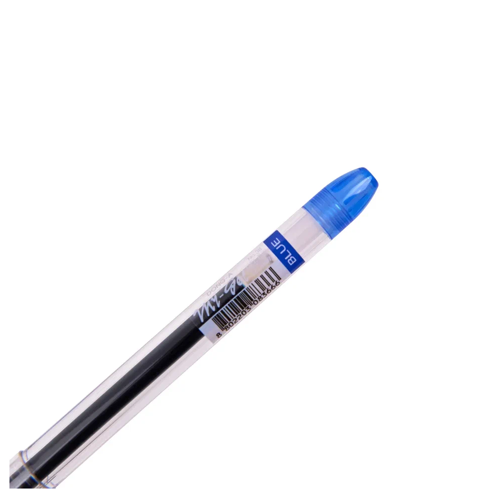 Ручка гелевая "My-Gel Standard", 0.5 мм, прозрачный, стерж. синий - 4