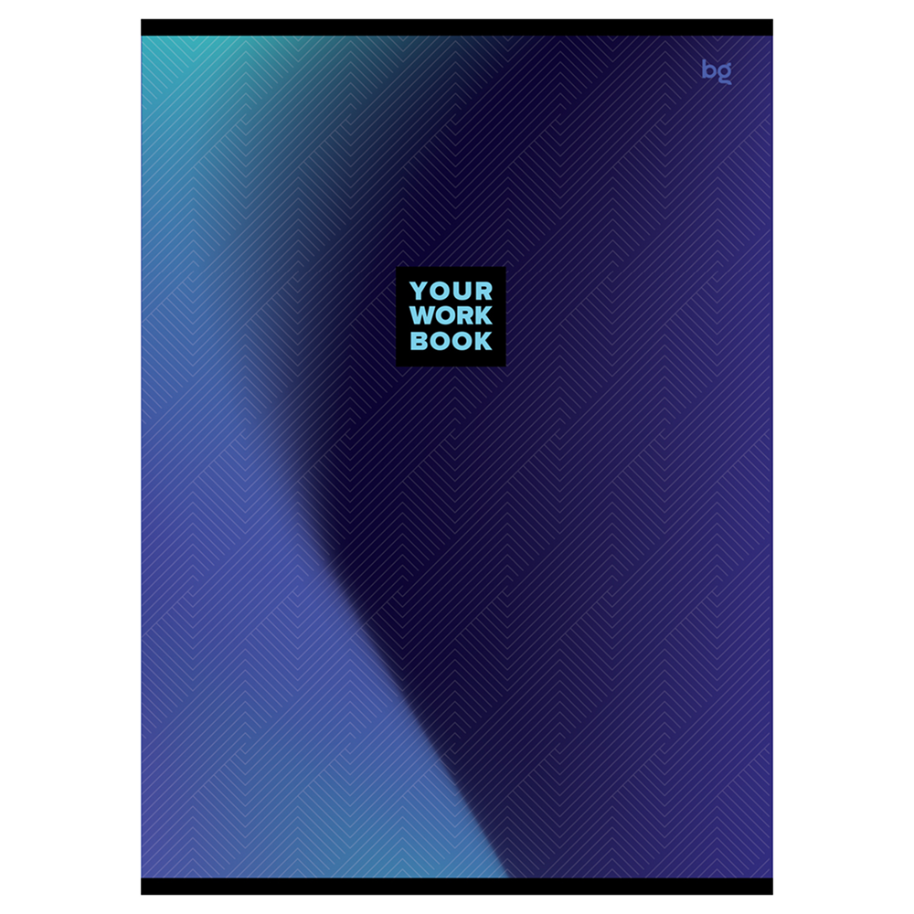 Тетрадь "Monocolor. Gradient", А4, 48 листов, клетка, скоба сбоку, ассорти - 2