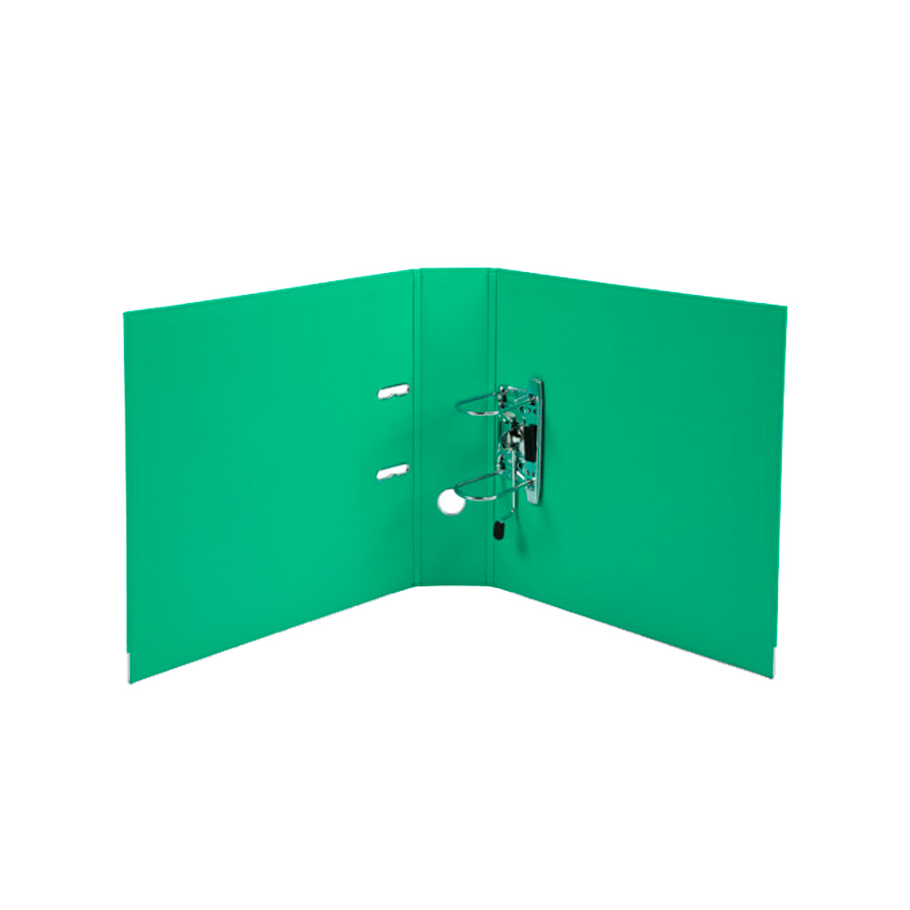 Папка-регистратор "Exacompta", A4, 80 мм, ПВХ, зеленый - 3