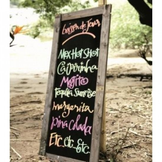 Маркер меловой Edding "4090", белый - 3