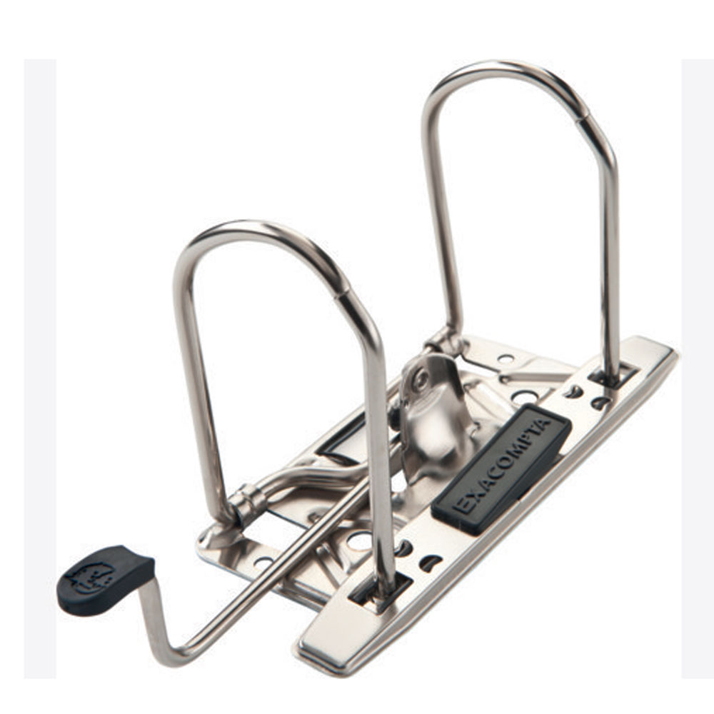 Папка-регистратор "Exacompta", A4+, 50 мм, ПВХ, светло-зеленый - 4