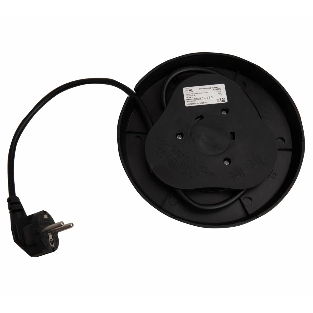 Электрочайник Oasis "K-10NS", нержавеющая сталь - 4