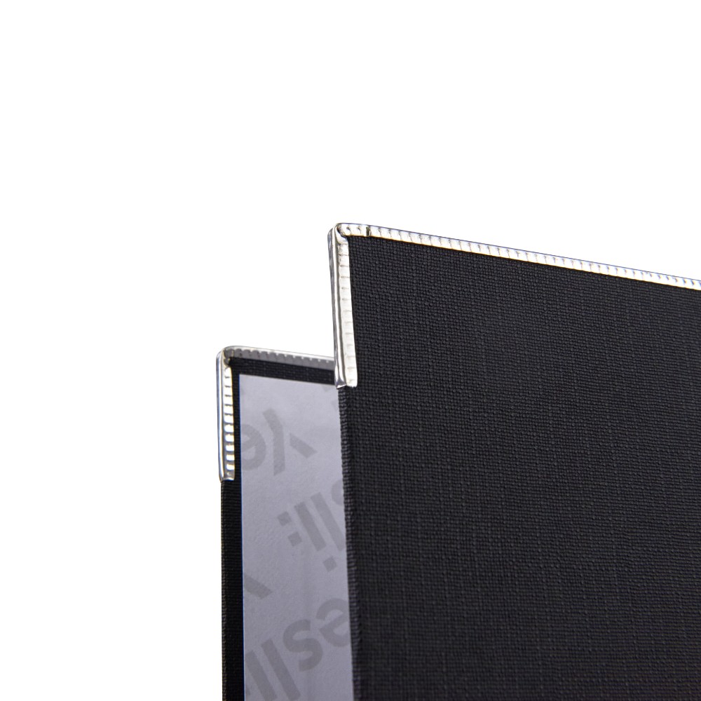 Папка-регистратор "Yesli:", А4, 50 мм, ПВХ Эко, черный - 5