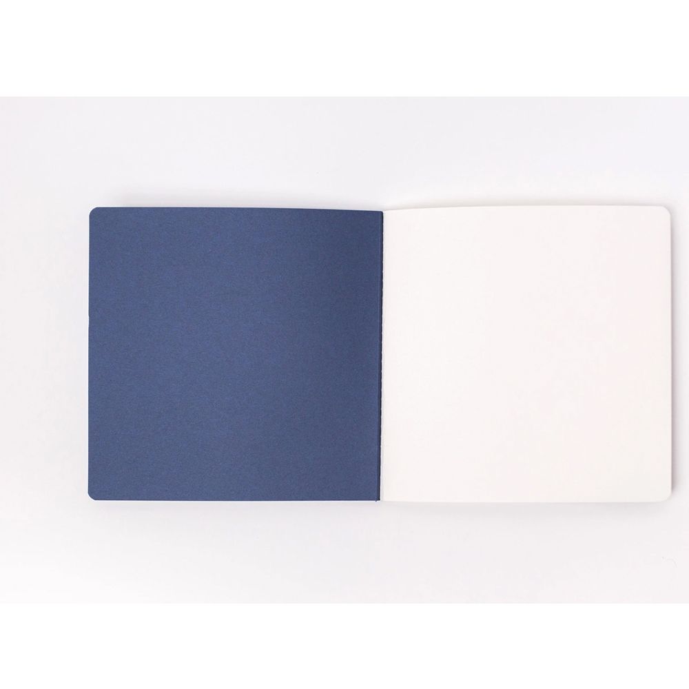 Скетчбук для акварели "Nature", 19x19 см, 200 г/м2, 20 листов, синий - 2