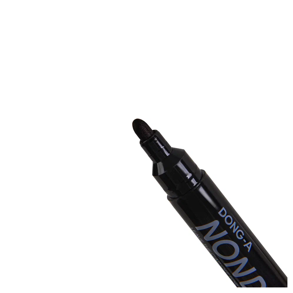 Маркер перманентный "Non-Dry", черный - 4