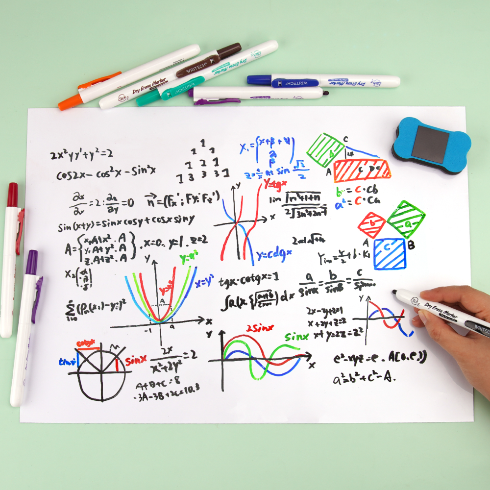 Маркер для доски "Retractable", черный - 2