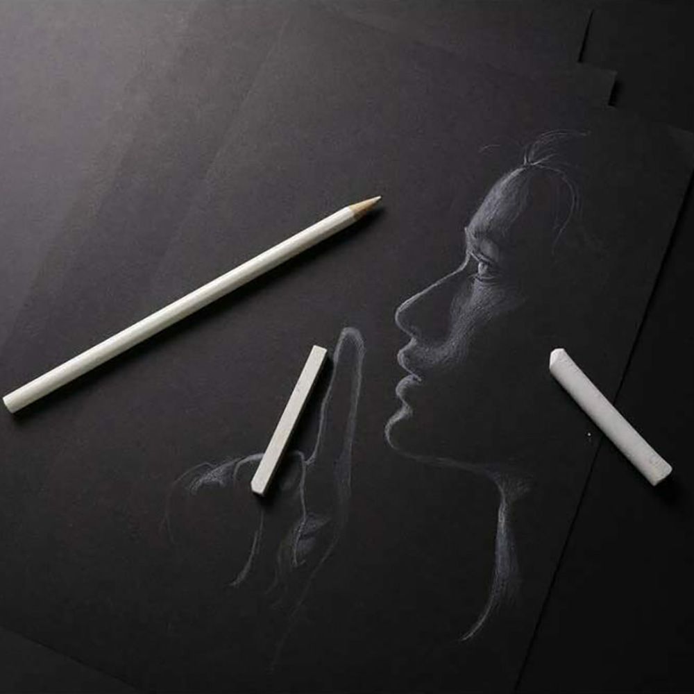 Скетчбук "Crok'Book black", 17х22 см, 120 г/м2, 20 листов, черный - 2