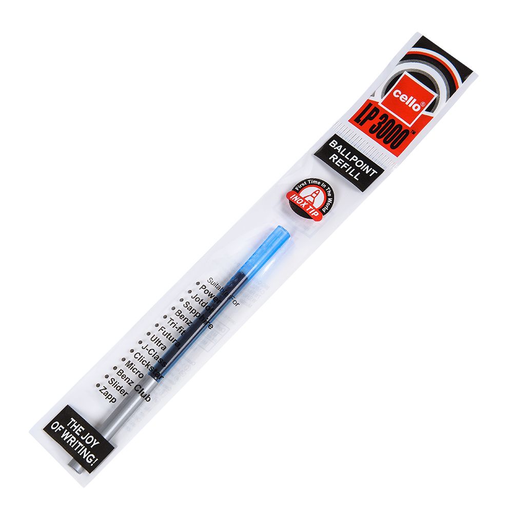 Стержень шариковый "Sapphire, PowerMax, PowerMetal, Jot Dott", 0.7 мм, 90 мм, синий - 2