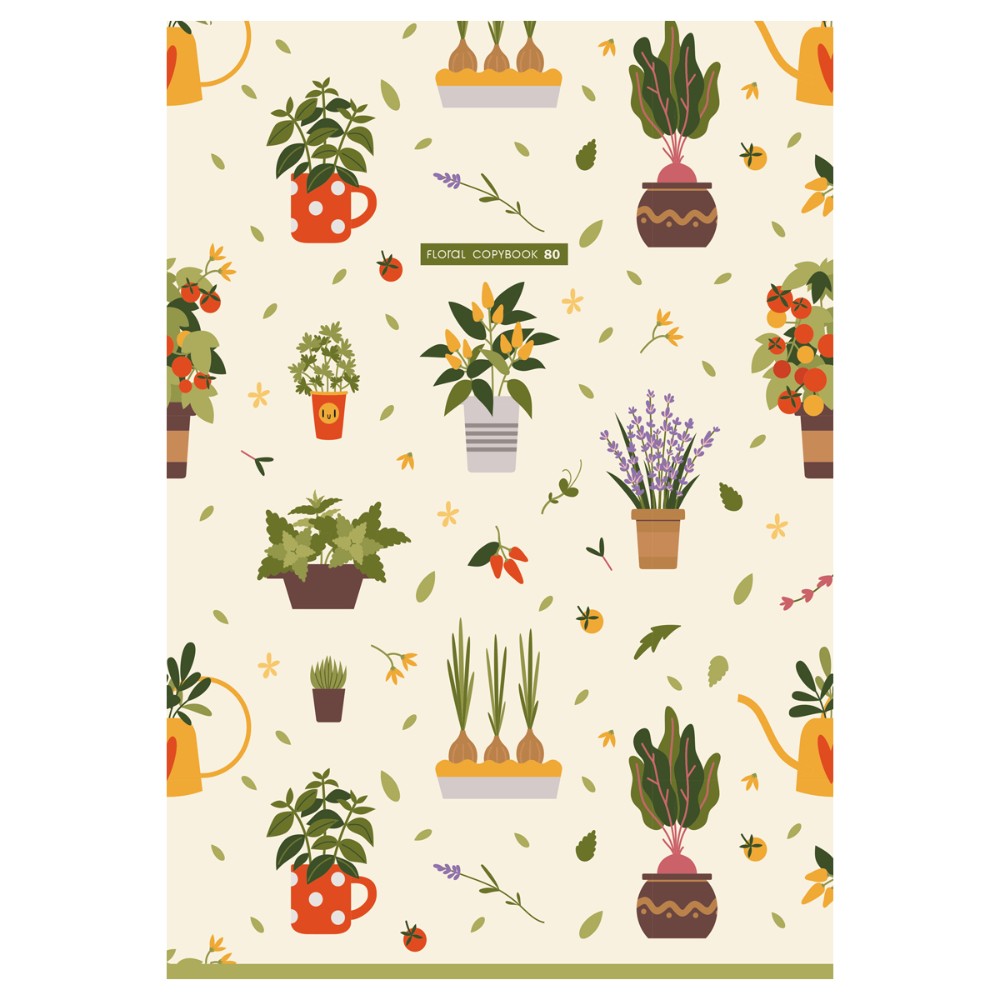 Тетрадь "Весна", А4, 80 листов, клетка, ассорти - 2