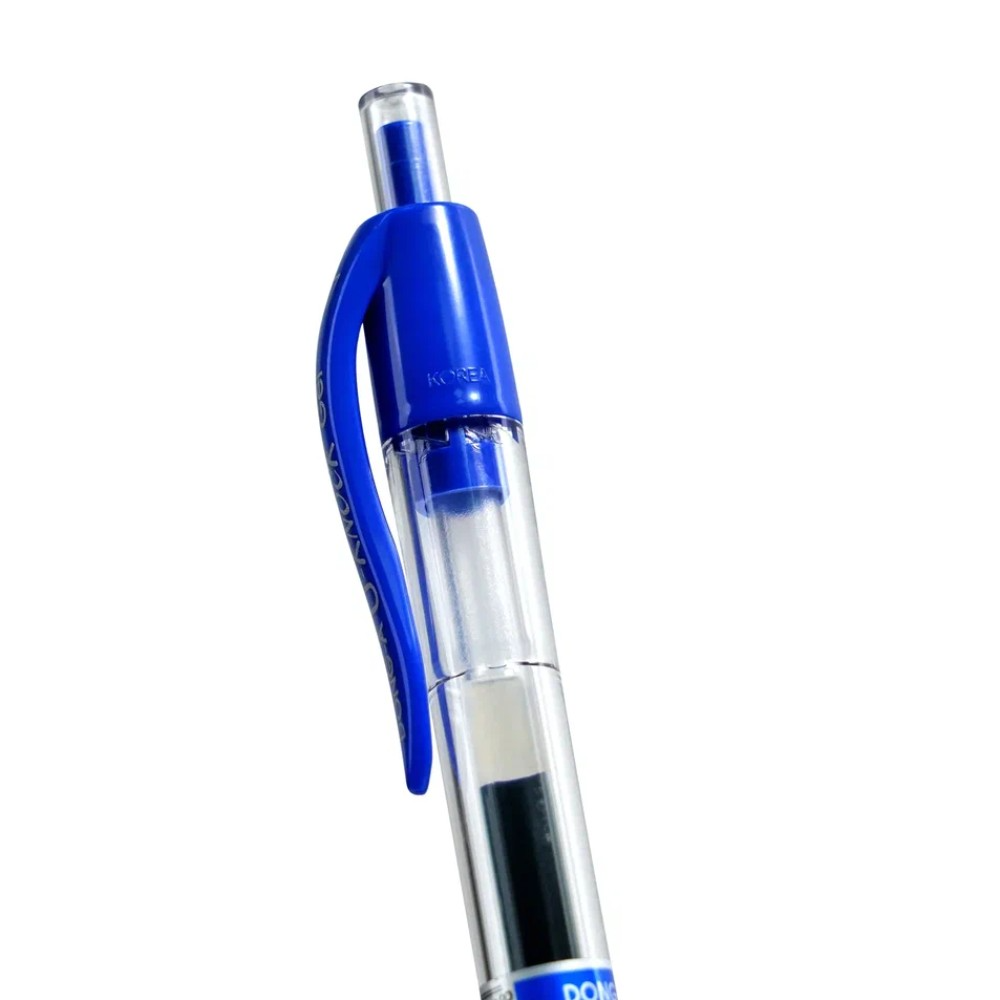 Ручка гелевая "U-knock", 0.7 мм, голубой, стерж. синий - 6