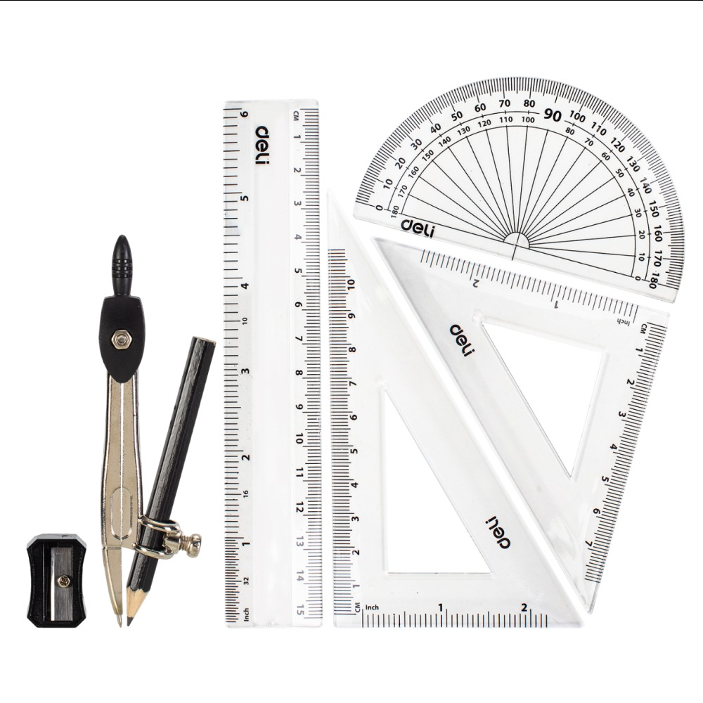 Набор для черчения "Deli EG30505", ассорти