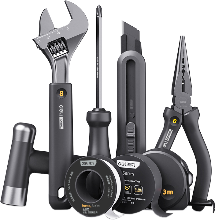Набор ручного инструмента Deli "HT0008"
