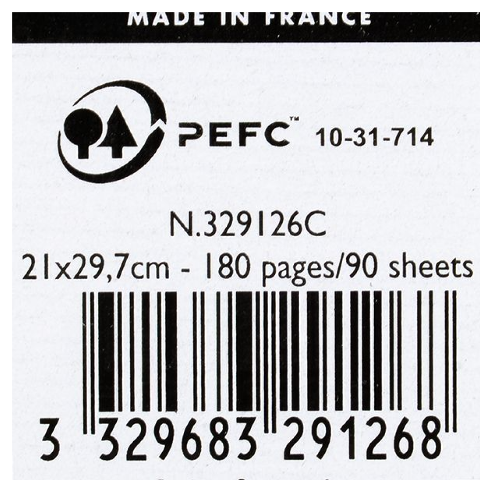 Блокнот на спирали "Linicolor Intensive", A4, 90 листов, клетка, ассорти - 6