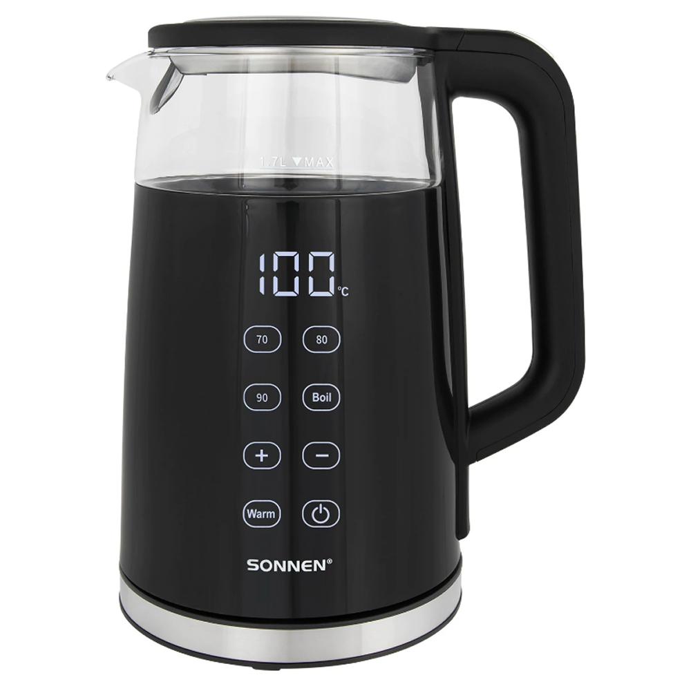 Электрочайник Sonnen "KT-8717", черный