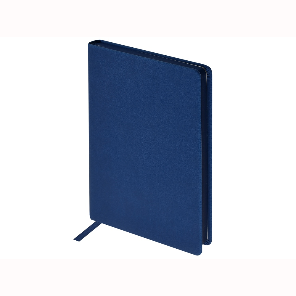 Ежедневник недатированный "Megapolis Color" soft-touch, синий - 3