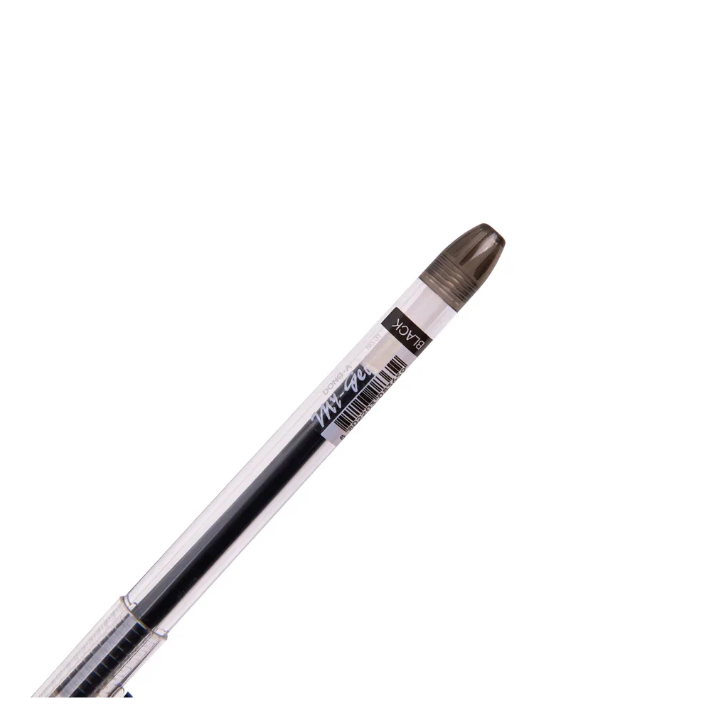 Ручка гелевая "My-Gel Standard", 0.5 мм, прозрачный, стерж. черный - 4