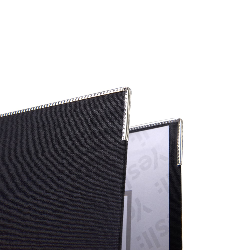 Папка-регистратор "Yesli:", А4, 50 мм, ПВХ Эко, черный - 3