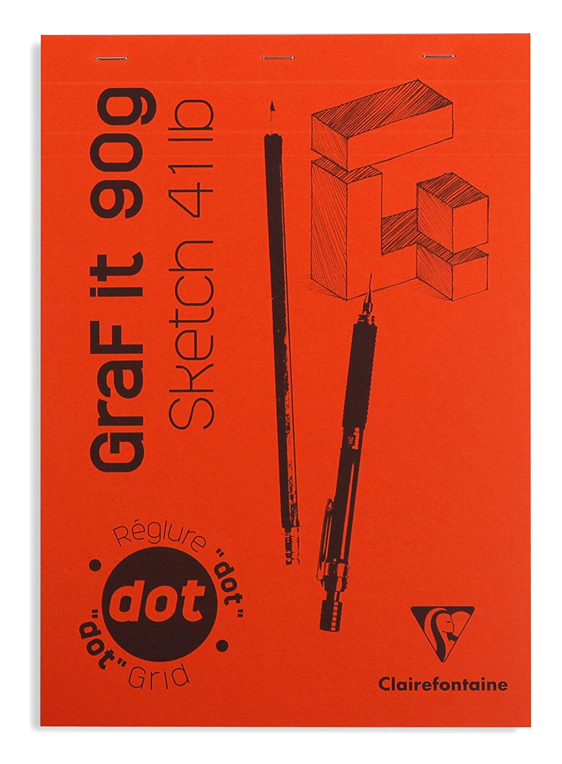 Скетчбук "Graf it", А4, 90 г/м2, 80 листов, ассорти - 6