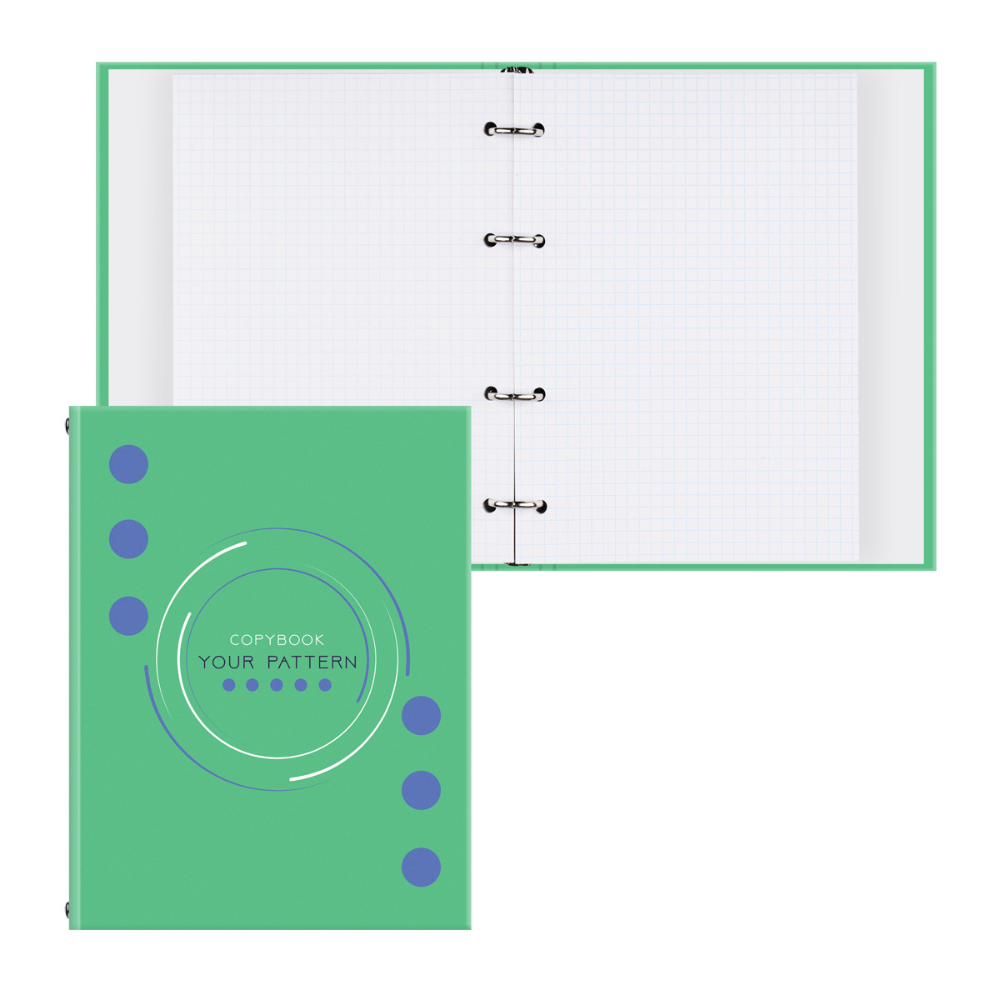 Тетрадь "Your pattern", А5, 120 листов, клетка, разноцветный - 4