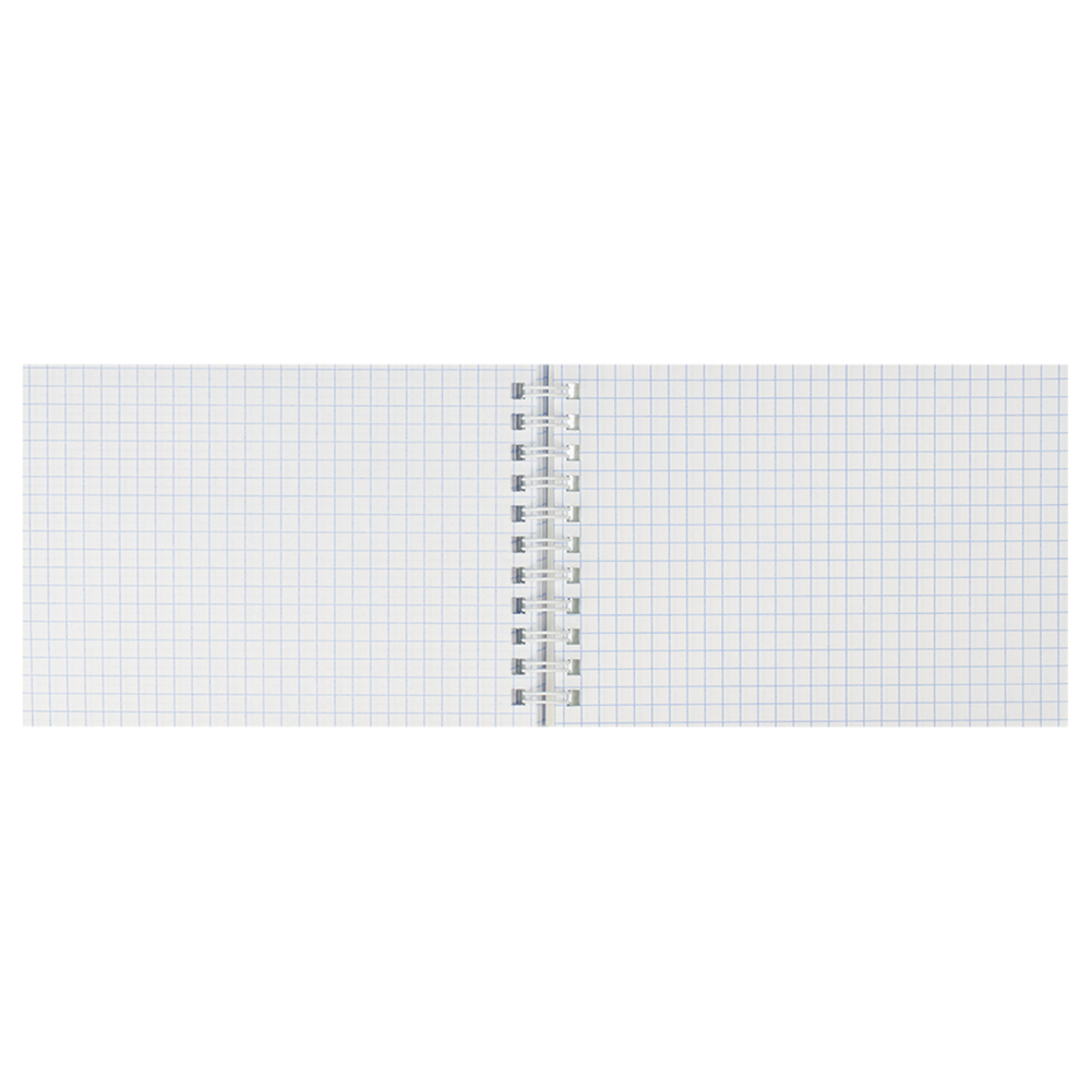 Блокнот "Для конференций", А5, 145х205 мм, 60 листов, в клетку, спираль сверху, черный - 3