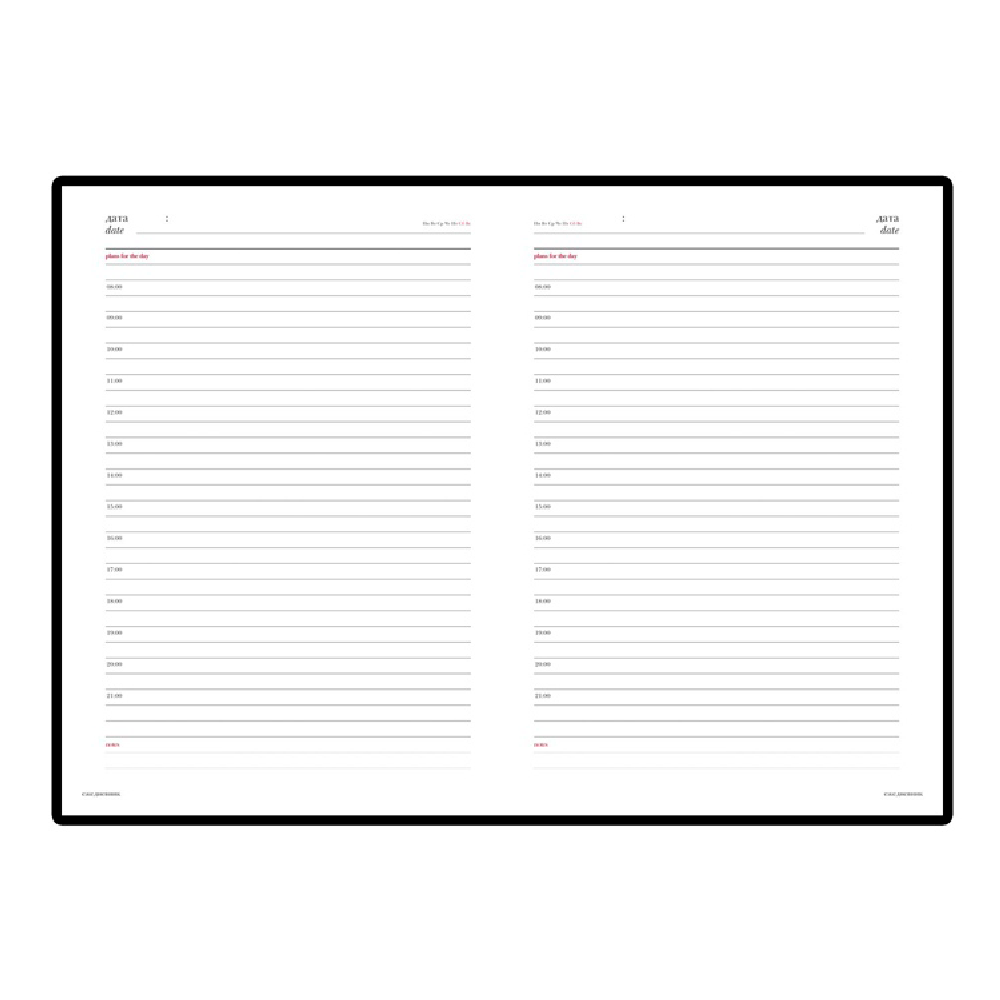 Ежедневник недатированный "Sidney Nebraska", А5, 272 страницы, белый - 2