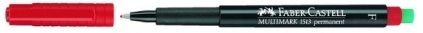 Маркер перманентный "Multimark" с ластиком, красный - 3