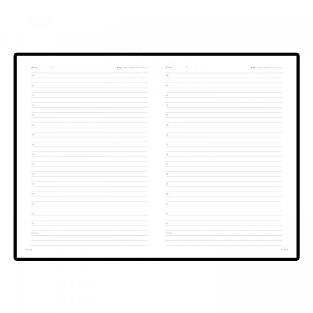 Ежедневник недатированный "Polo", А5, 320 страниц, зеленый - 4