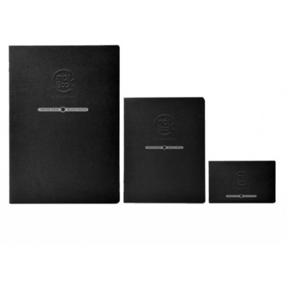 Скетчбук "Crok'Book black", 17х22 см, 120 г/м2, 20 листов, черный - 3