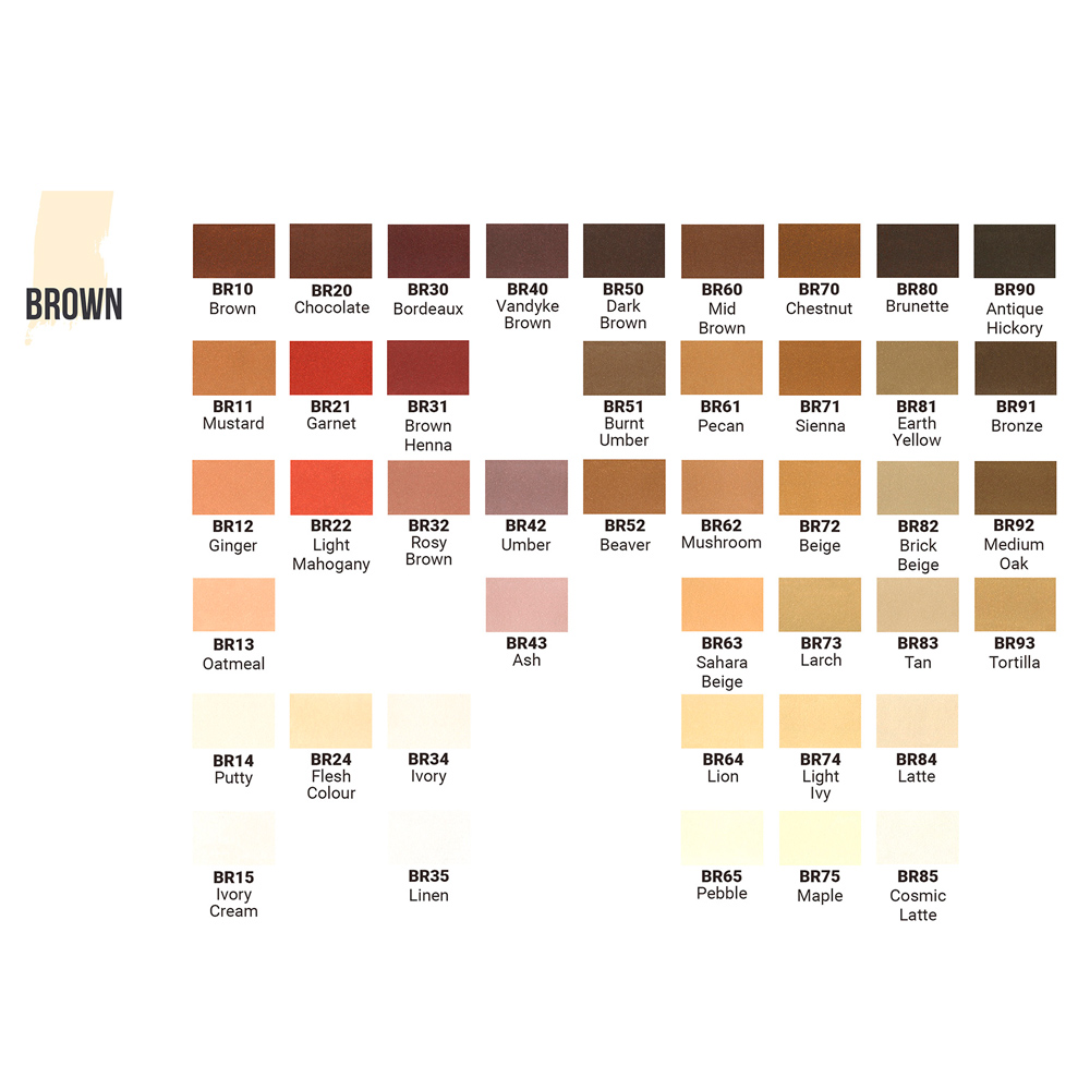 Маркер перманентный двусторонний "Sketchmarker Brush", BR22 светлый коричневато-красный - 2