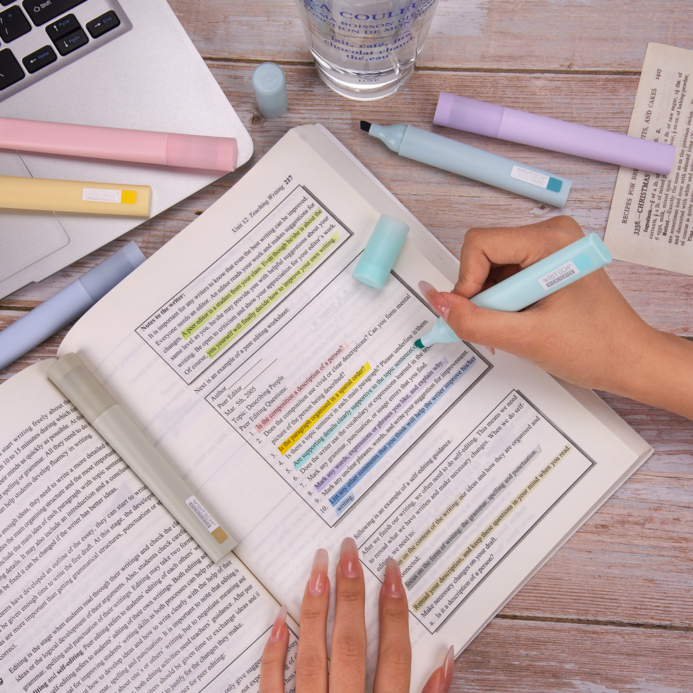 Маркер текстовый "Cute", пастельно зеленый