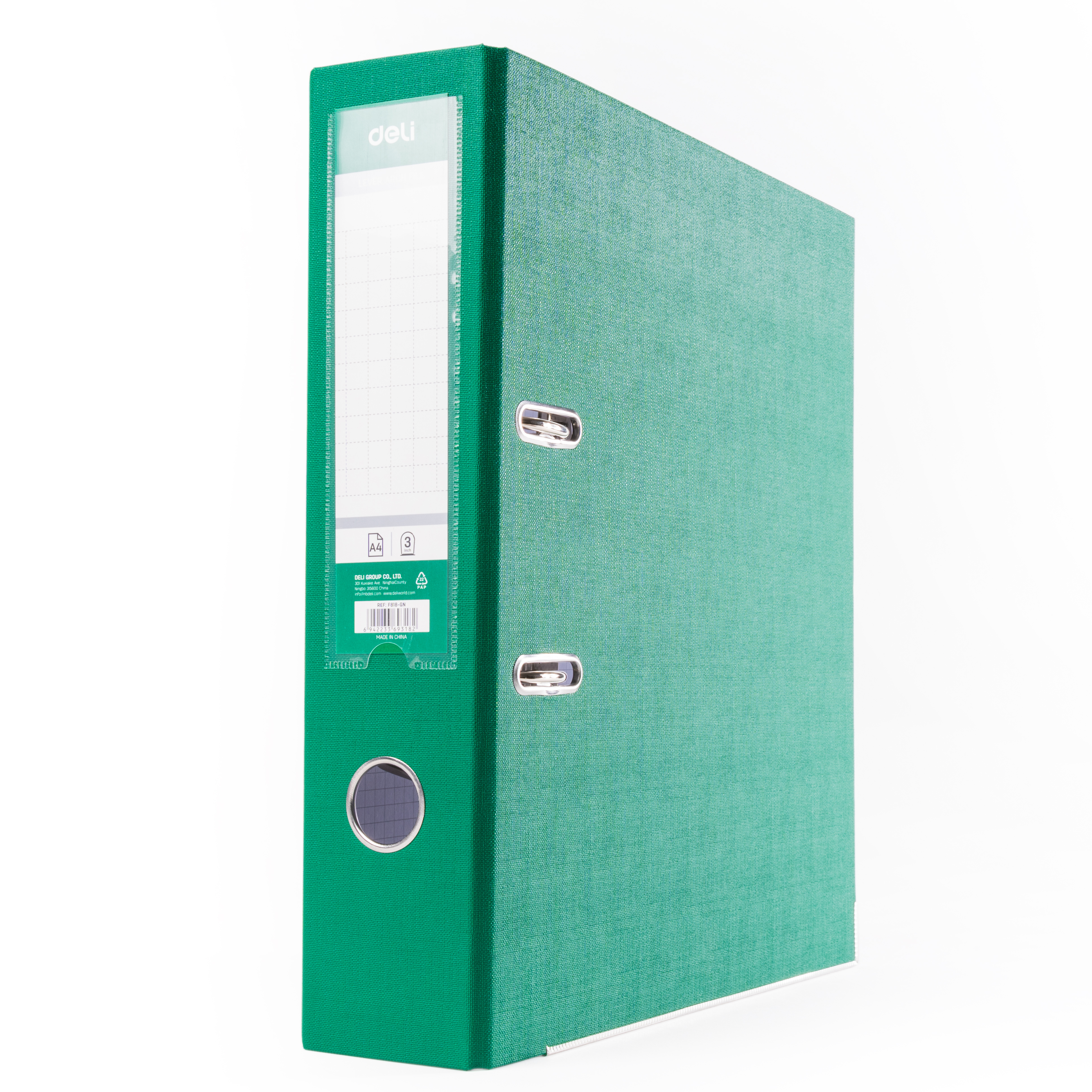 Папка-регистратор "Deli", А4, 75 мм
